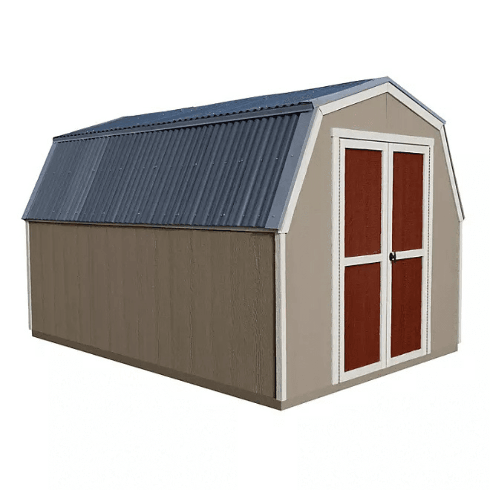 saybrokeeer-product-260-image-1.png Handy Home Products Ontario 8' x 12' Barn-Style Outdoor Wood Storage Shed - Image 1
