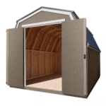 Handy Home Products Ontario 8' x 12' Barn-Style Outdoor Wood Storage Shed - Image 3