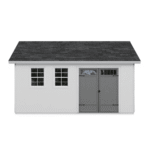 Handy Home Products Scarsdale 12' x 16' Outdoor Wood Storage Shed with LP SmartSide Siding - Image 5