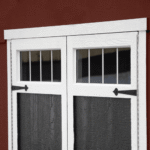 Handy Home Products Scarsdale 12' x 16' Outdoor Wood Storage Shed with LP SmartSide Siding - Image 6