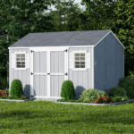 Little Cottage Co. Value Workshop Wood Storage Shed Backyard Garden Utility Shed with Gable Roof and LP SmartSide Siding - Image 13