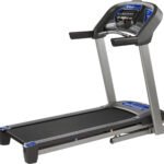 Horizon Fitness T101 Foldable Treadmill, 2.0 HP Motor, 3-Zone Deck Cushioning