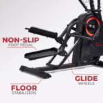 Sunny Health & Fitness Premium Cardio Climber, Full Body Low Impact Exercise Machine - Image 5