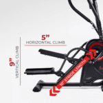 Sunny Health & Fitness Premium Cardio Climber, Full Body Low Impact Exercise Machine - Image 6
