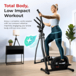 Sunny Health & Fitness Programmable Magnetic Elliptical Trainer with Digital Console - Image 5