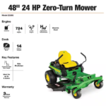 John Deere Z325E 48-Inch 24 HP Gas Dual Hydrostatic Zero-Turn Riding Mower - Image 11
