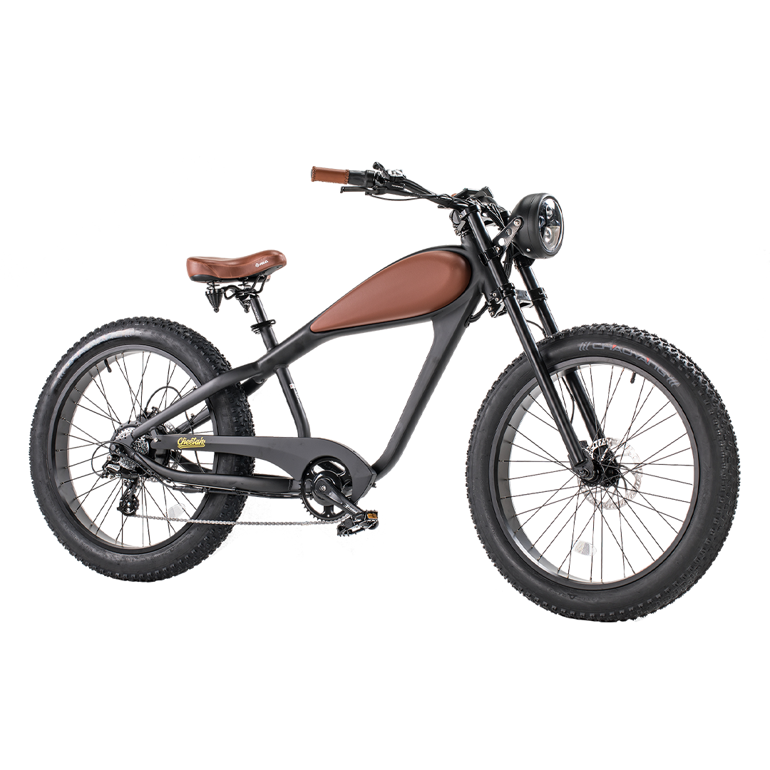 saybrokeeer-product-329-image-1.png Revi Bikes Cheetah 48V 750W Hub Motor Fat Tire Electric Cruiser Bike - Image 1