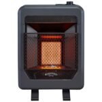 Bluegrass Living 10,000 BTU Natural Gas Ventless Infrared Space Heater with Base Feet B10TNIR-B