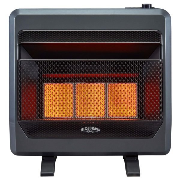 saybrokeeer-product-346-image-1.jpg Bluegrass Living 30,000 BTU Natural Gas Ventless Infrared Space Heater with Blower and Base Feet B30TNIR-BB - Image 1