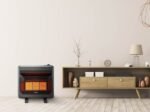 Bluegrass Living 30,000 BTU Natural Gas Ventless Infrared Space Heater with Blower and Base Feet B30TNIR-BB - Image 4