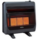 Bluegrass Living 28,000 BTU Propane Gas Ventless Infrared Space Heater with Blower and Base Feet B28TPIR-BB - Image 2