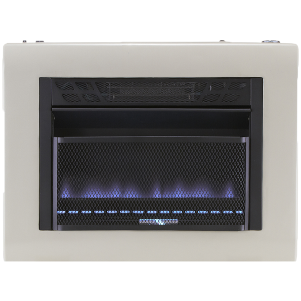 saybrokeeer-product-350-image-1.png Cedar Ridge 20,000 BTU Dual Fuel Ventless Blue Flame Gas Space Heater with Blower CH20TBU-R, Factory Reconditioned - Image 1