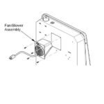 Cedar Ridge Hearth 20UB100B-01 Black Fan Blower for Gas Space Heaters - Image 2