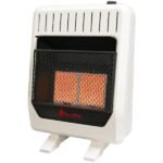 HearthSense 20,000 BTU Dual Fuel Ventless Infrared Heater with Blower