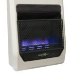 Lost River PCIT20BF 20,000 BTU Dual Fuel Ventless Blue Flame Gas Space Heater