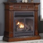 Duluth Forge 32,000 BTU Dual Fuel Ventless Gas Fireplace in Auburn Cherry - Image 2