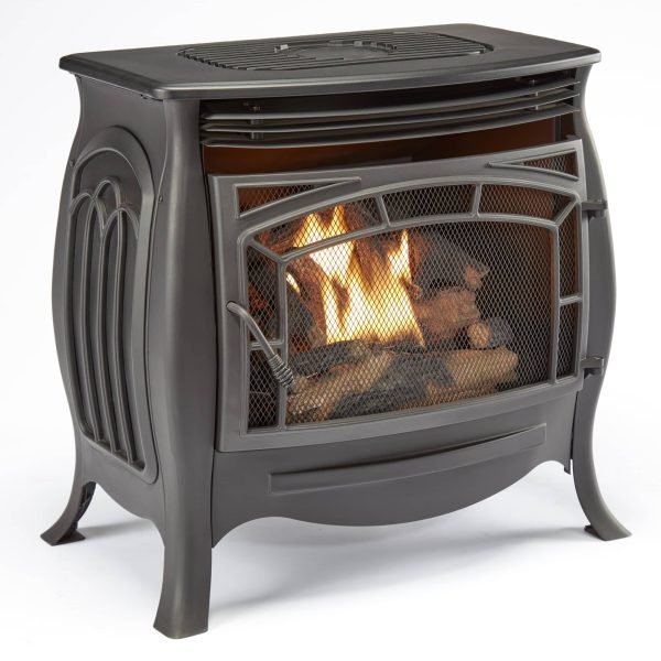 saybrokeeer-product-382-image-1.jpg Duluth Forge FDSR25 26,000 BTU Matte Black Dual Fuel Ventless Gas Stove - Image 1