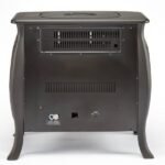 Duluth Forge FDSR25 26,000 BTU Matte Black Dual Fuel Ventless Gas Stove - Image 9