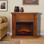 Duluth Forge Apple Spice Full Size Electric Fireplace with Mantel - Image 2