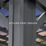 Backyard Discovery Stratford 14' x 10' Black Steel Pergola with Soft Canopy - Image 14