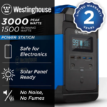 Westinghouse iGen1000S Portable Power Station 592Wh Lithium Battery Generator 1000W Running 1200W Peak - Image 10