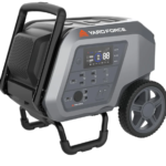Yard Force 2400W Continuous 4800W Peak Portable Power Station with WiFi Bluetooth and RV 30A Plug