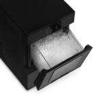 Newair Countertop Nugget Ice Maker 44 lbs. Soft Chewable Sonic Ice Machine in Black and Stainless Steel - Image 4