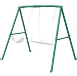 Crystals TLC 440 lbs Heavy-Duty Metal Swing Frame A-Frame Stand with 5 Hooks