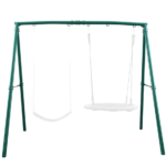 Crystals TLC 440 lbs Heavy-Duty Metal Swing Frame A-Frame Stand with 5 Hooks - Image 7