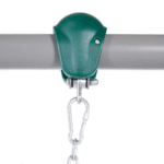 Sportspower Alta Oaks 10 Ft. Wooden Outdoor Swing Set with 6-Foot Wave Slide - Image 7