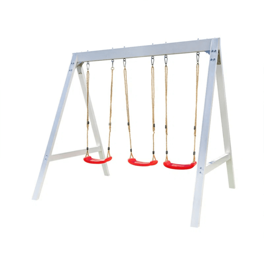 saybrokeeer-product-76-image-1.png Sportspower Classic Vinyl-Covered Wooden Outdoor Swing Set with 3 Swings - Image 1