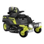 RYOBI 80V HP Brushless 30-Inch Battery Electric Cordless Zero-Turn Riding Mower with 10Ah Batteries - Image 4