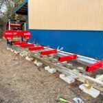 32″ Portable Sawmill (5 x Blades Included), 459cc 15HP E-Start Gasoline Engine, 29″ Board Width, 20′ Track Length (13′ Track Length + 6.6′ Track Extension Included) , SM-32 - Image 3