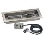 Rectangle CSA Safety Fire Pit Burner Kits