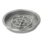 Round Drop-In Pan W/Ring Burner